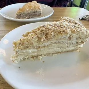Homemade Napoleon Cake