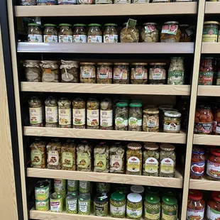 So many pickled mushrooms