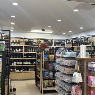 a wide selection of wines