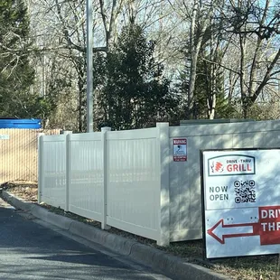 drive-thru is in the rear