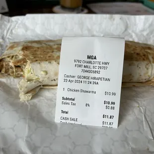 A lot of food for little money!!