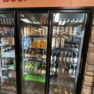 quite a selection of European beers