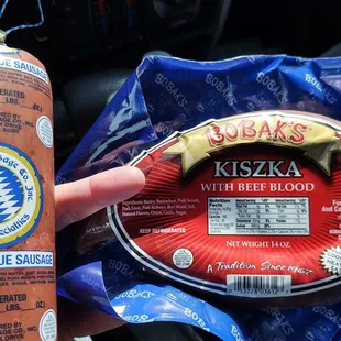 I needed blood sausages for a full English breakfast. Perfect place.