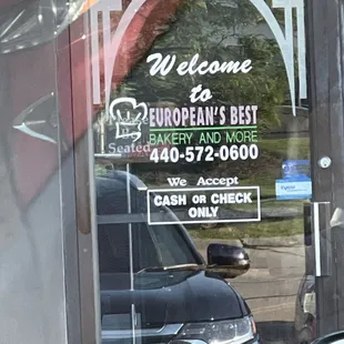 a car parked in front