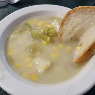 soup, soups and chowder, chowder, food