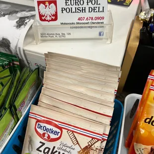 a stack of polish deli chips