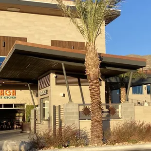 Outside of restaurant