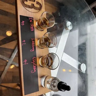 Small batch tasting $15
