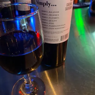 House Cabernet, good selection!