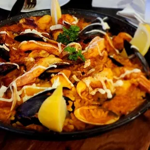 Seafood Paella