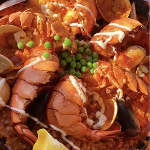 Lobster Paella