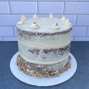 Carrot Cake with Naked Cream Cheese Frosting
