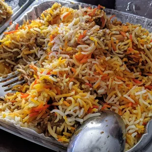 Goat biryani