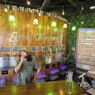 Lots of stuff on tap.