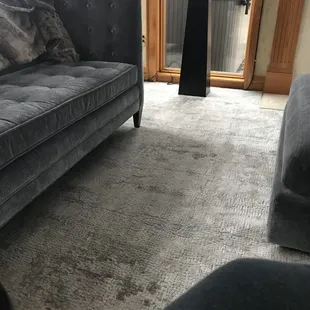 Customer&apos;s custom size area rug.