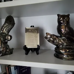 Owls in a Chrome Glaze... Easy &amp; Beautiful