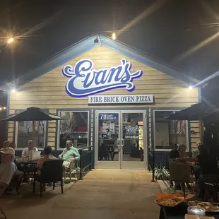 Outside patio