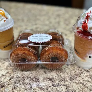 Cider Floats Apple Cider Donuts