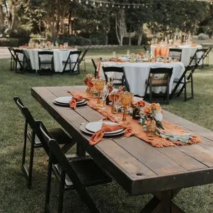 Our head table