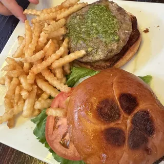 Pesto Burger Lunch