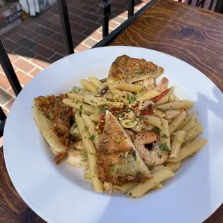 Penne Pomodoro Pasta with Prawns