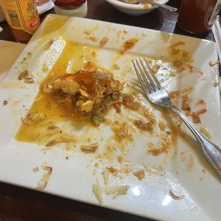 Chile Verde Pork Omelet