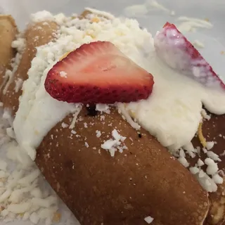 3 Yogurt and Cheese Crepes