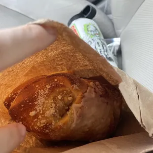 Pastries in the bag