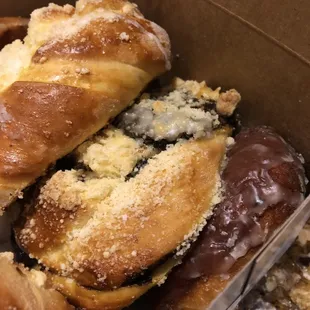 Polish donut filled with prune