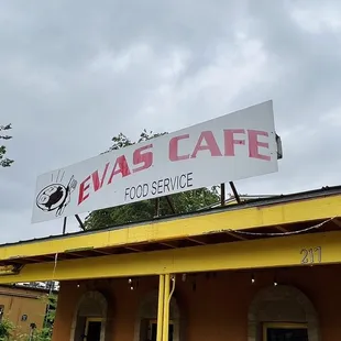 the front of the building