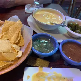 Chips and queso