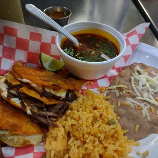 Birria plate