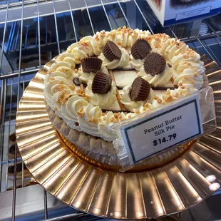 Peanut Butter Silk Pie