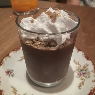 Spiced chocolate pudding