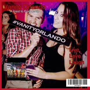 Ally and friend enjoying the night @eveorlando. #eveorlando