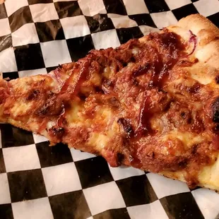 Hog Heaven Pizza Slice