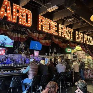 Bar area