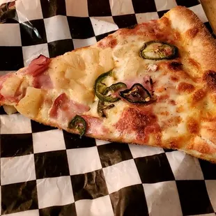 Maui Wowie Pizza Slice