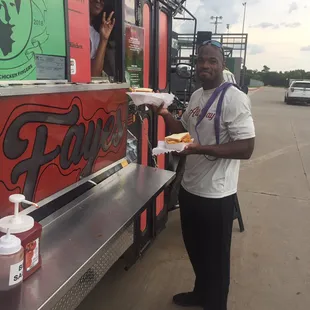 A.D. loves some Evelyn Faye's