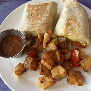 Chorizo Breakfast Burrito