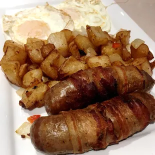 Pig in a Bacon Blanket