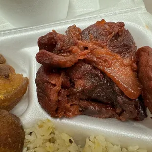 Tocino (pork w/sweet sauce)