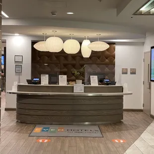 Front desk