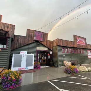 The rainbow was a great sign that I found a pot o' gold