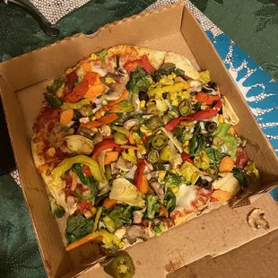 a pizza in a box