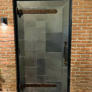 Entrance from alley.