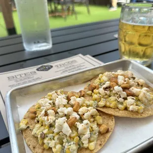 HiFi TexMex BBQ - corn elote tostada