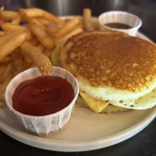 Brisket, eggs, &amp; cheese