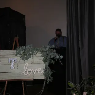 The man behind the curtain.. AKA Louie