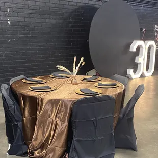 Dirty 30 birthday celebration.